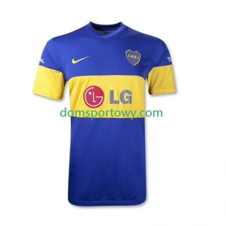 Koszulka CA Boca Juniors 2011 Retro Domowe Koszulki Piłkarskie Krótki Rękaw